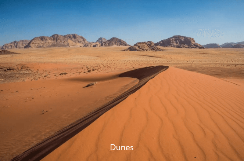 Dunes Wadi Rum Jordan