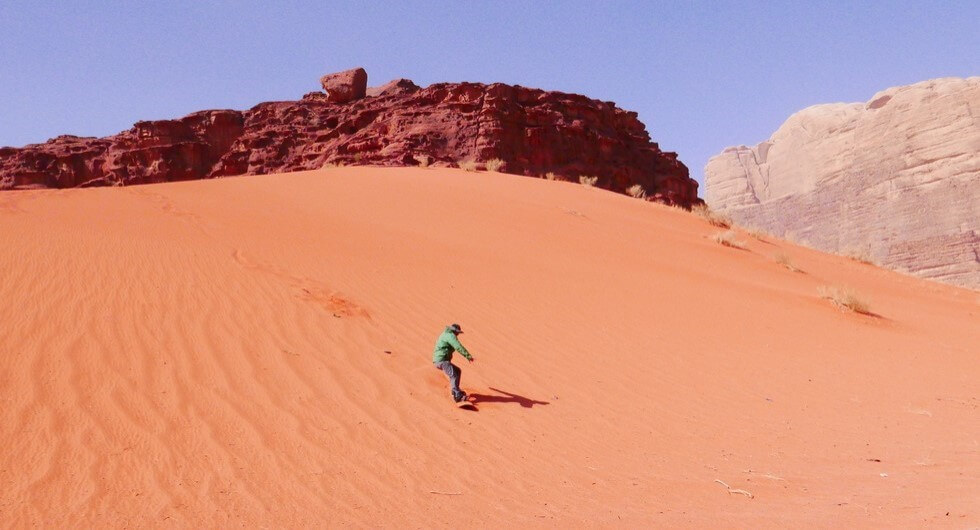 Autres activités Wadi Rum Jordanie