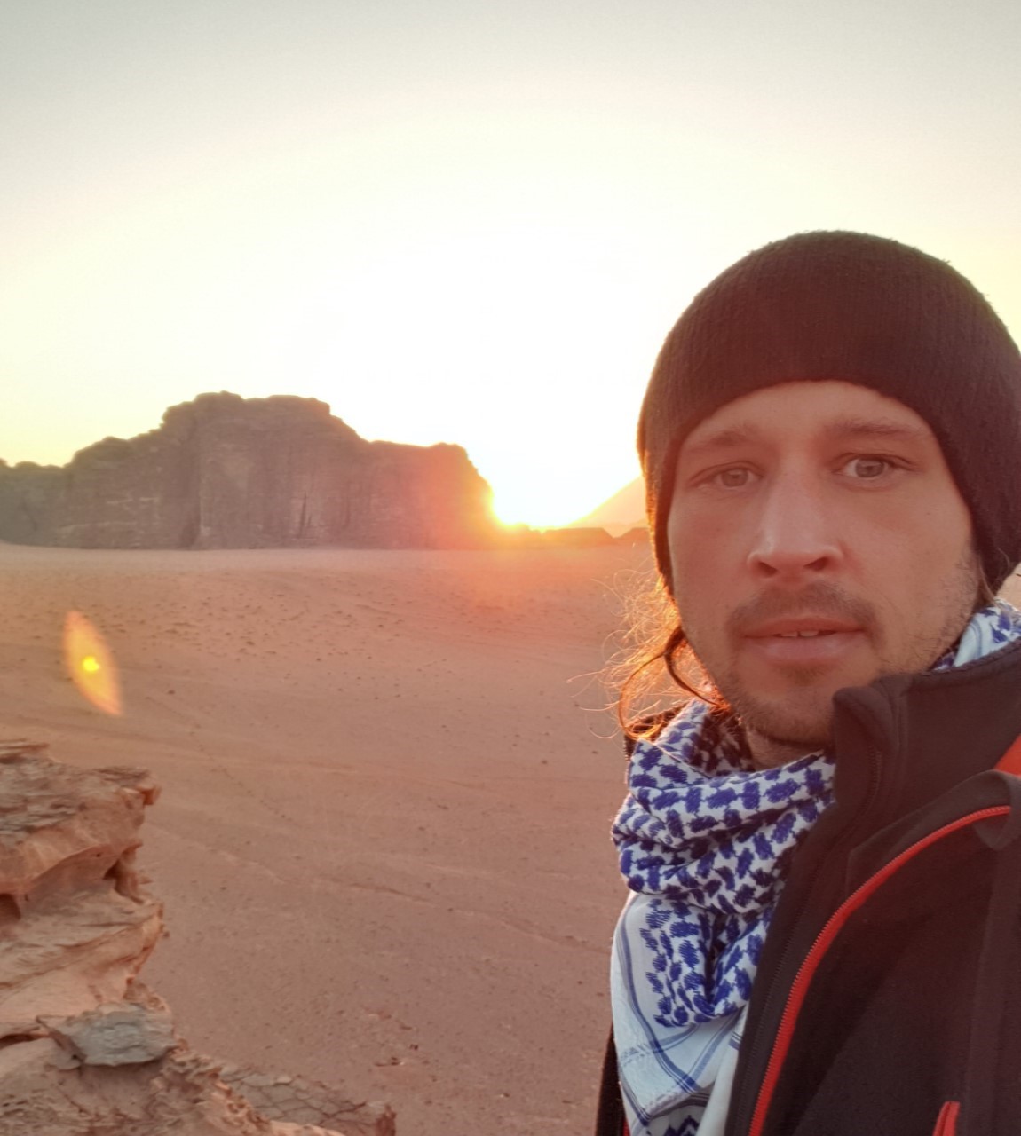 Fabrice Wadi Rum Jordanie