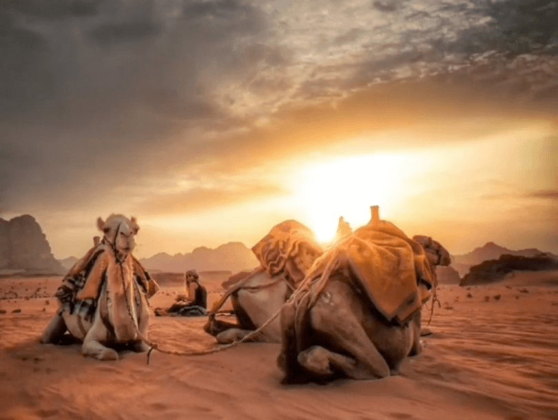 Sunset Wadi Rum Jordanie