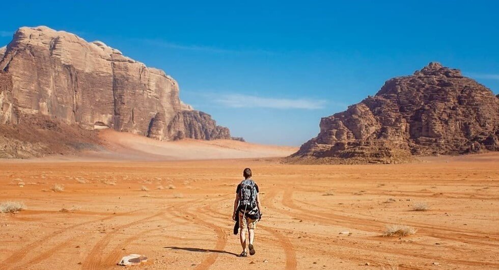 Trekking randonnées Wadi Rum Jordanie